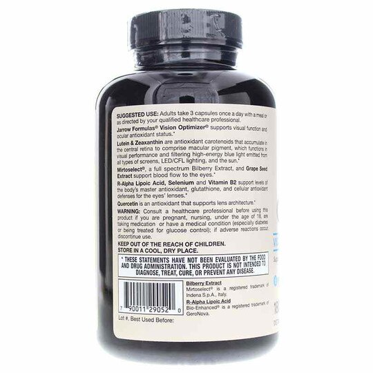 Vision Optimizer, Jarrow Formulas